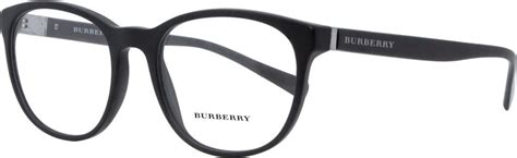 burberry 2247|Burberry Round Eyeglasses BE2247 3001 Matte Black 54mm 2247.